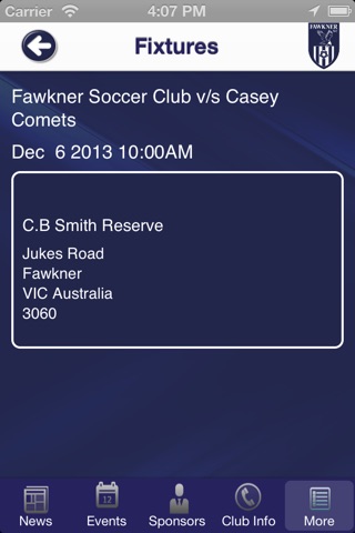 Fawkner Soccer Club screenshot 4