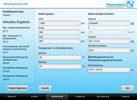 PSS Klima screenshot 2