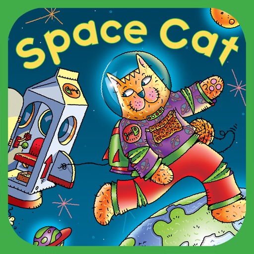 Space Cat - an interactive book for kids icon