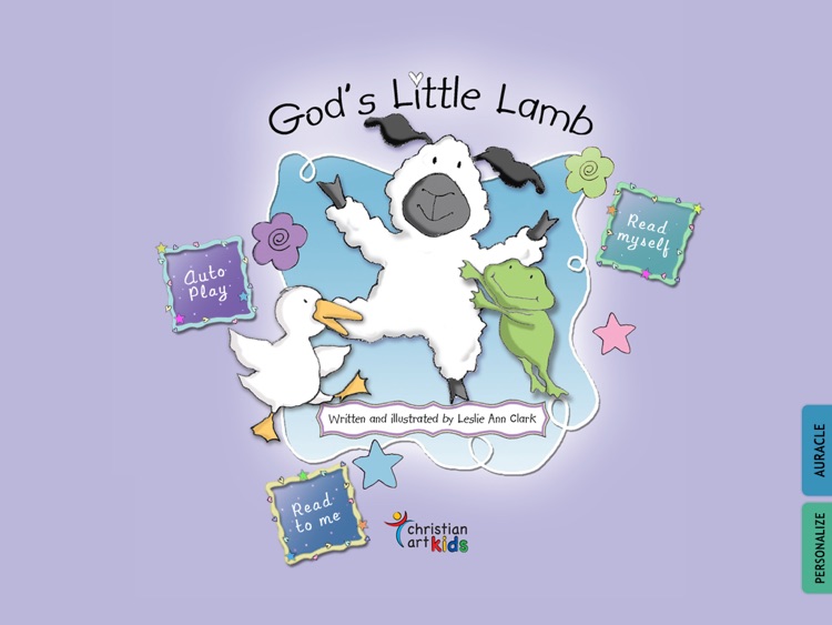 God’s Little Lamb : teach your children about God’s love for them in this Christian book for kids by Leslie Ann Clark ("Lite" version by Auryn Apps)