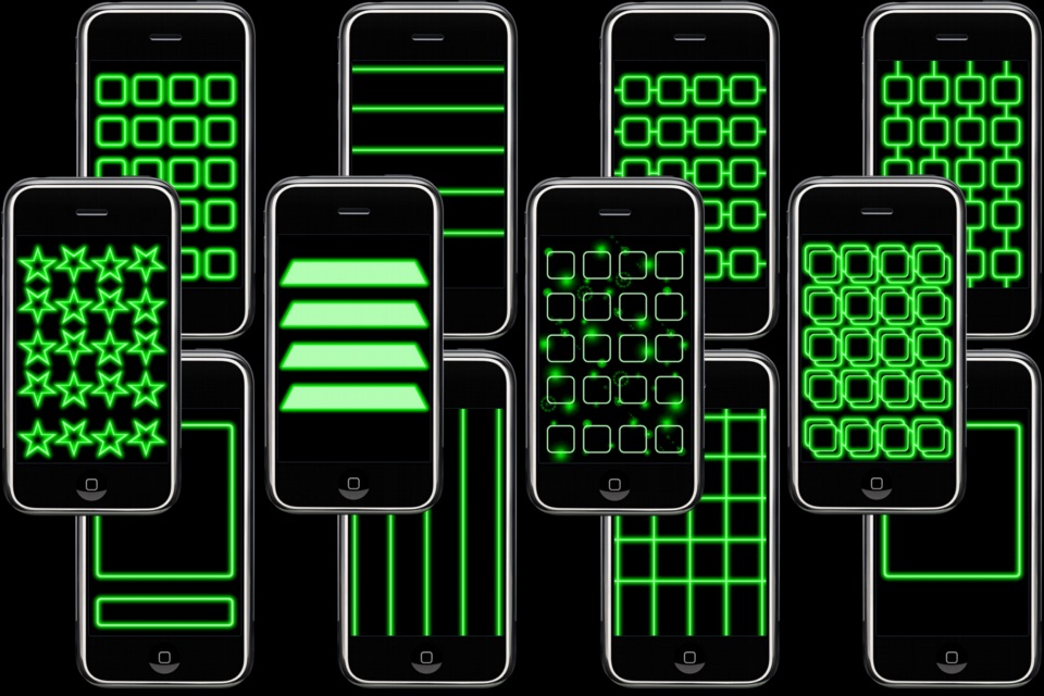 Glowing App Icons screenshot 4