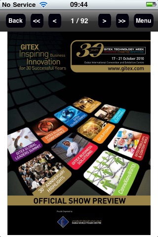 Gitex for iPhone screenshot 2