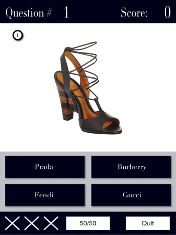 Name The Designer - Shoes for iPad FREE screenshot 2