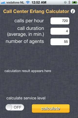 Erlang Calc screenshot 2