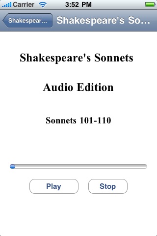 Shakespeare's Sonnets - Audio Edition screenshot-3