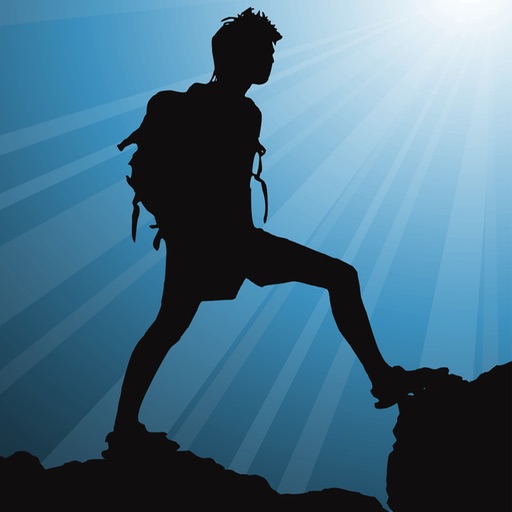 Hiking Log - (Walking, Camping, Fitness, Workout, Hike, Pedometer Tool) icon