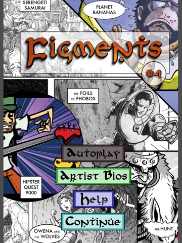 Academy of Art University Figments Comic screenshot 2