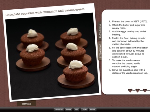 Chocolate Cookbook+ screenshot 3