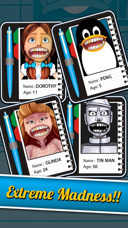 Amateur Dentist Free: Crazy Dental Club for Girls, Guys & Penguin - Surgery Games