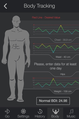 Pedometer - Personal Run Assistant & Body Tracker screenshot 4