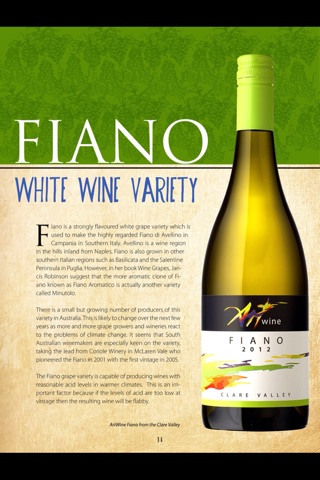 Скриншот из Vinomag - Vinodiversity Magazine for adventurous wine lovers in Australia and beyond