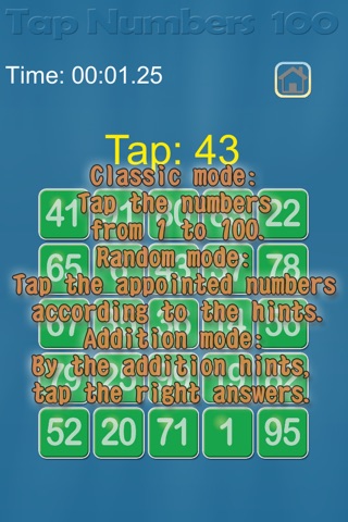 Tap Numbers 100 screenshot 2