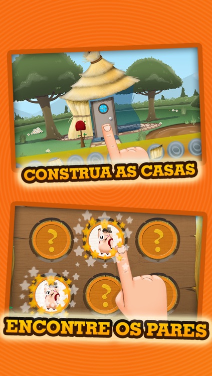 Os Três Porquinhos - História & Jogos screenshot-3