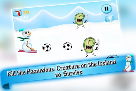 Snowman Adventure screenshot 2