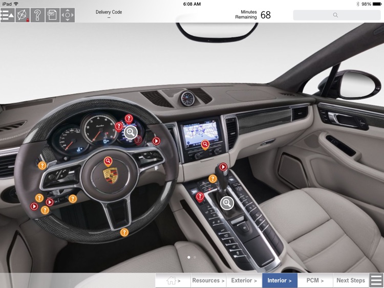 Porsche Vehicle Delivery