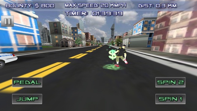 Extreme Roller Skater 3D Free Street Racing Skating Game(圖1)-速報App