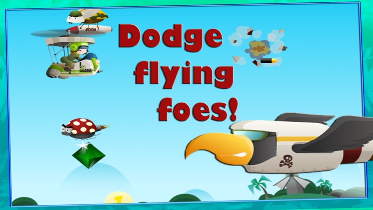 Mega Copter - Killer Gunner Pilot in Flying Dogfight Battle Against Doodle Monsters With A Crazy Helicopter - FREE screenshot-3