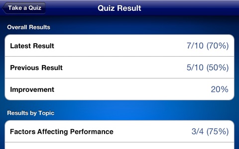 Excel HSC PDHPE Quick Study screenshot 4