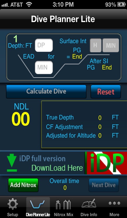 iDive Planner (Lite)