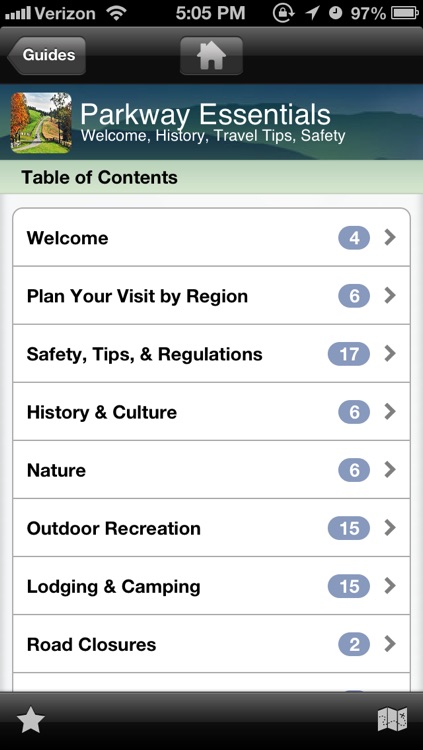 Blue Ridge Parkway - Travel Planner
