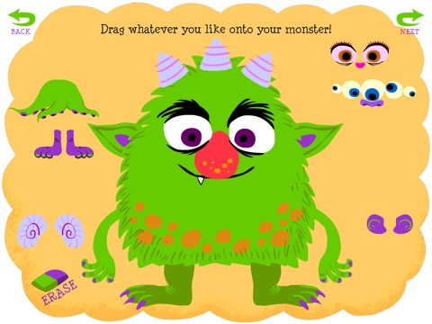 Freckleface Strawberry Monster Maker screenshot 4