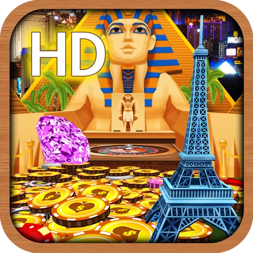 Kingdom Coins HD Lucky Vegas PRO - Dozer of Coins Arcade Game icon