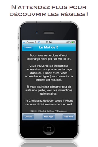 Le Mot de 5 screenshot 3