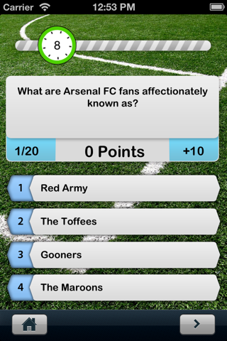 Soccer Teams Quiz screenshot 3