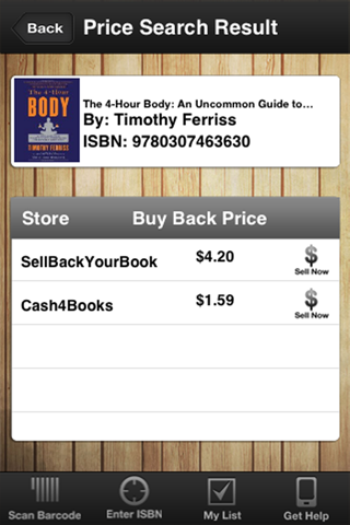 Textbook Buyback screenshot 4