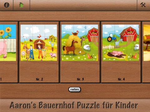 Aaron's farm puzzle game for toddlers screenshot 2