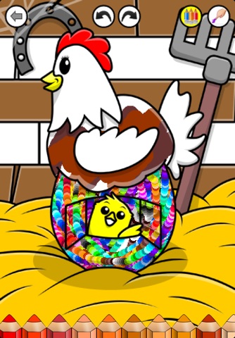 Coloring Board - Coloring for kids - Farm Animals screenshot 3