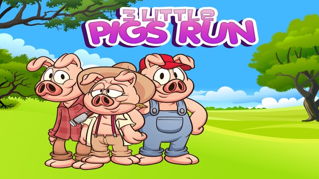 3 little pigs Run : Three Piggies Vs Big Bad Wolf(圖1)-速報App