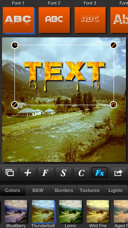 Textmatic - Text on photo and photo effects for Instagram