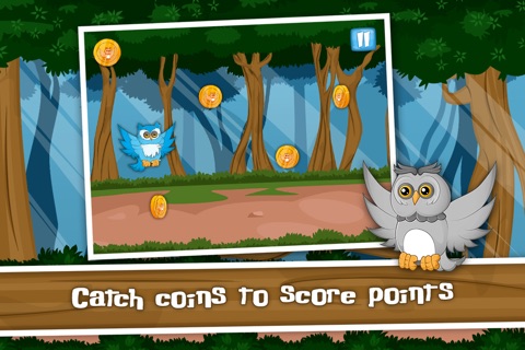 The Flippy Flappy Floppy Owl - A Tap Flap and Fly Bird Game screenshot 3