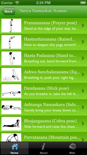 Yoga Sun Salutation App(圖2)-速報App