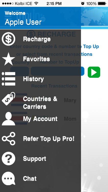 Top Up Pro - Mobile Recharge Application