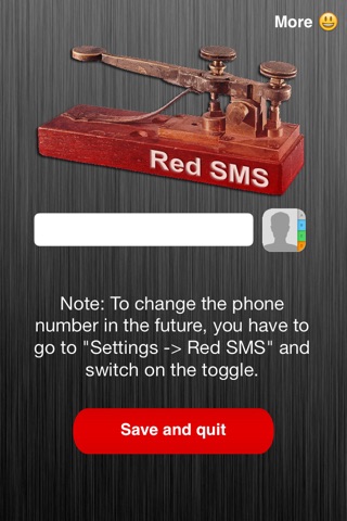 Red SMS screenshot 2