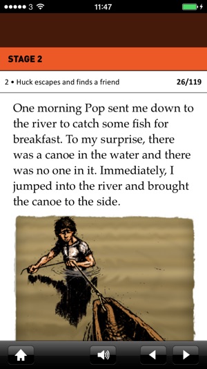 Huckleberry Finn: Oxford Bookworms Stage 2 Reader (for iPhon(圖2)-速報App