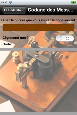 Codificador Morse screenshot 3