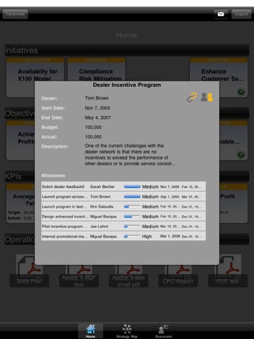 SAP Strategy Management screenshot 3