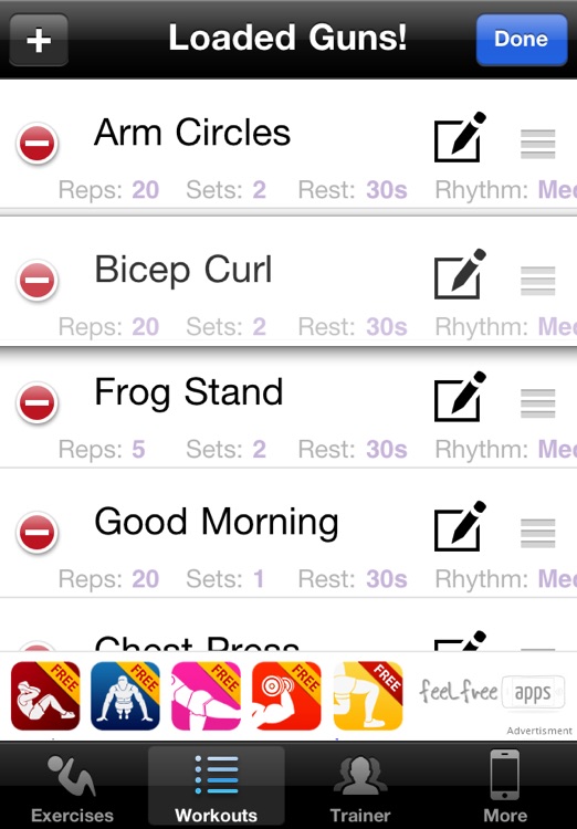 Arm Workouts Free screenshot-3