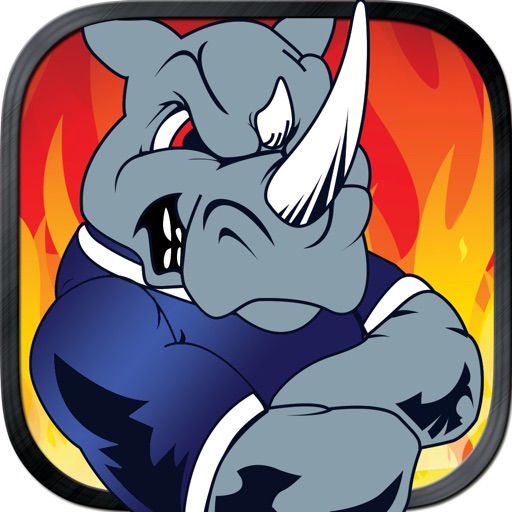 Addictive Crazy Rhino Rampage Rush icon