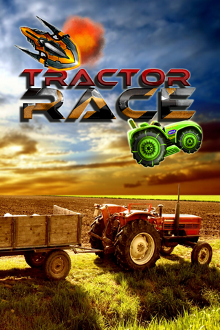 A Farm War Combat Run: Speed Tractor Racing Game screenshot 2