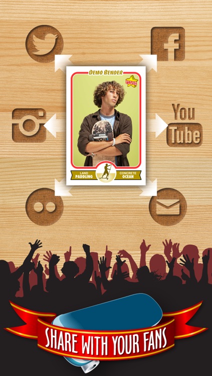 Skateboard Card Maker - Make Your Own Custom Skateboard Cards with Starr Cards screenshot-3