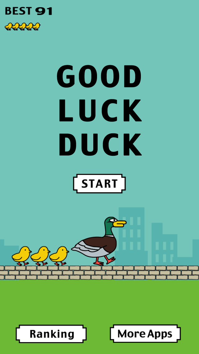 How to cancel & delete Good Luck Duck - Tiny Flappy Ducklings from iphone & ipad 1