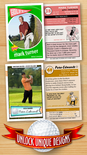 Golf Card Maker - Make Your Own Custom Golf Cards with Starr(圖3)-速報App