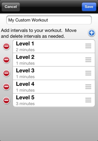 Intervals Workout screenshot 2