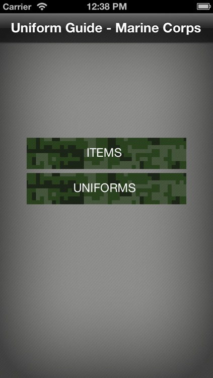 Uniform Guide Marine Corps