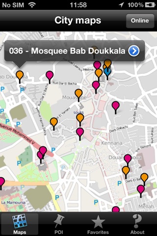 Marrakech touristic audio guide (english audio) screenshot 2
