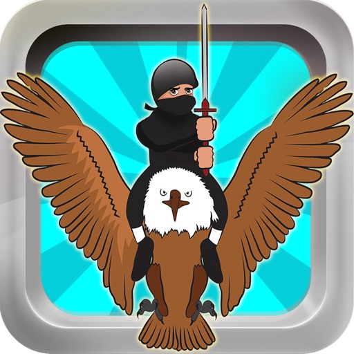 Flying Ninja Boy Mania Free Icon